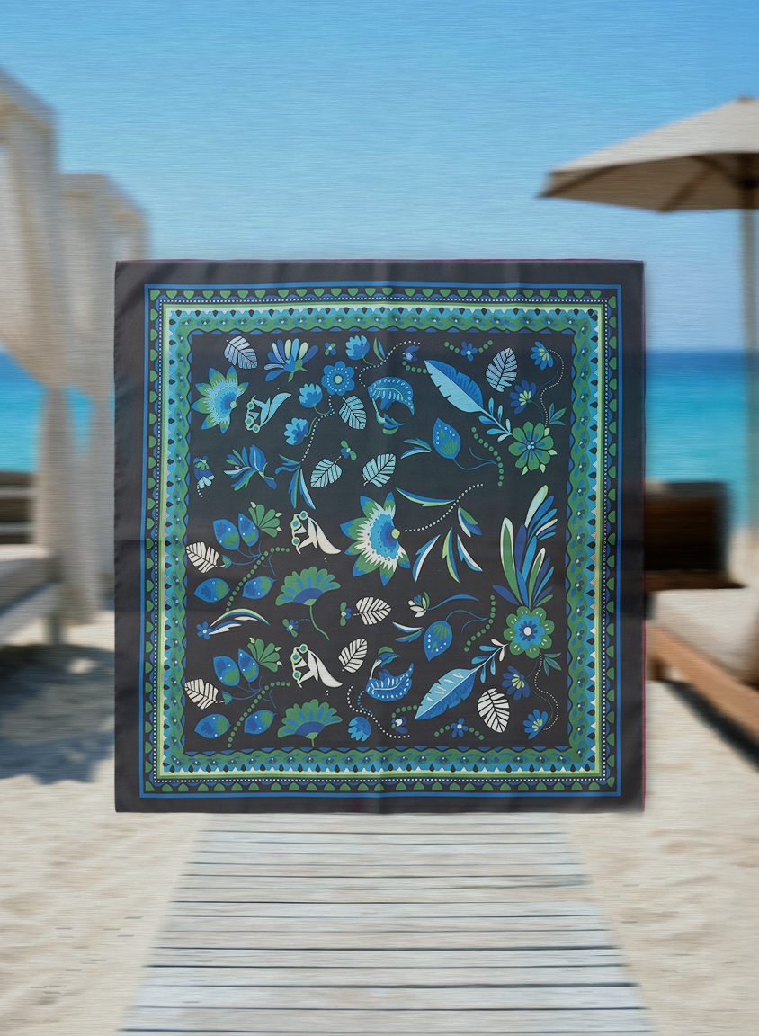Midnight lagoon cover-up