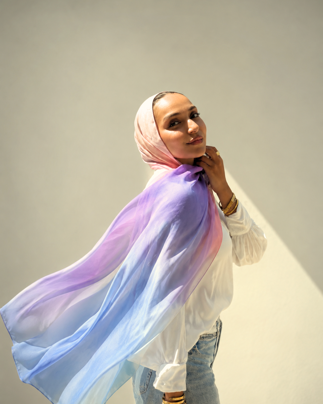 Sunset Bloom Soft Modal Cotton