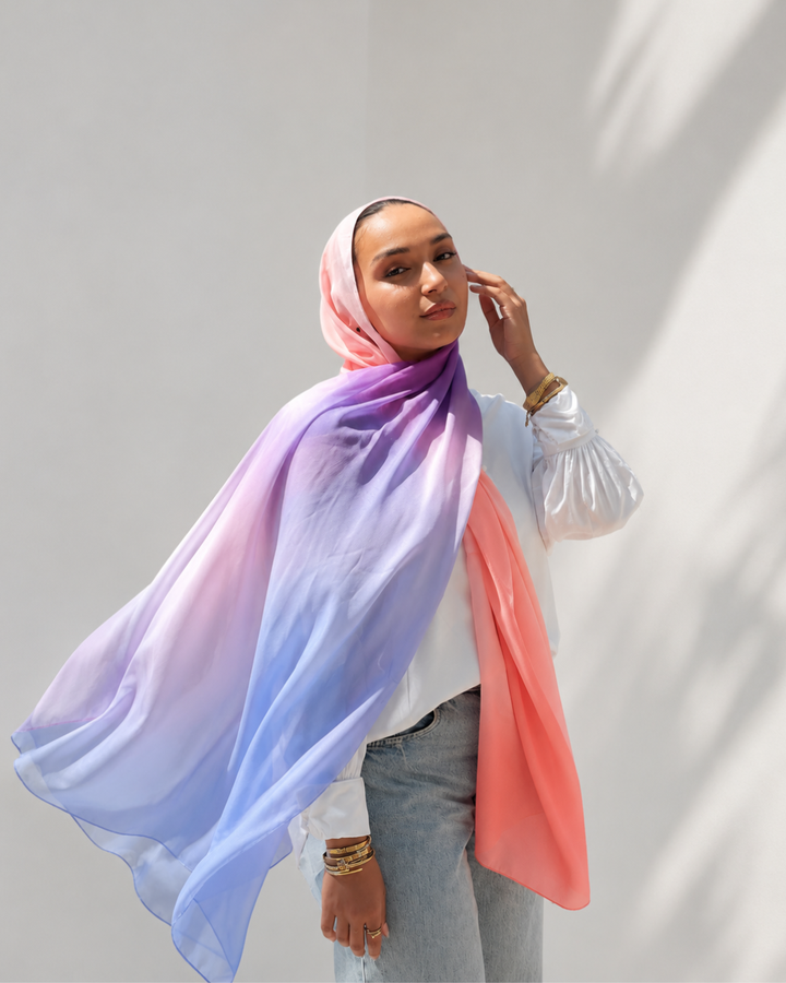 Sunset Bloom Soft Modal Cotton