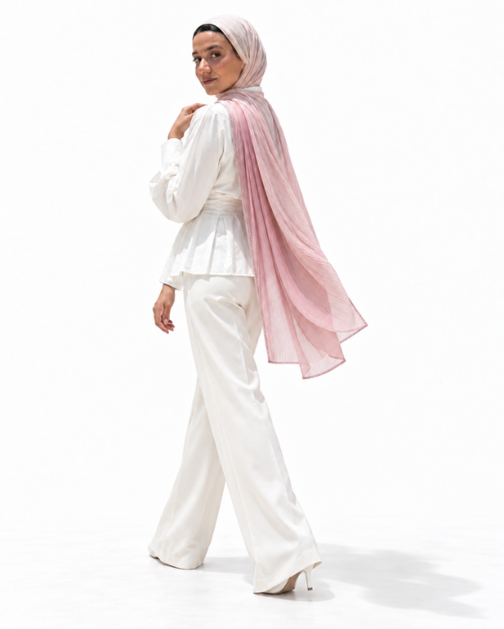 Kuwaiti Degrade Blush Pink