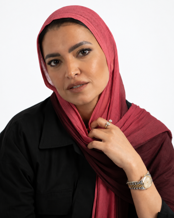 Kuwaiti Degrade Burgandy