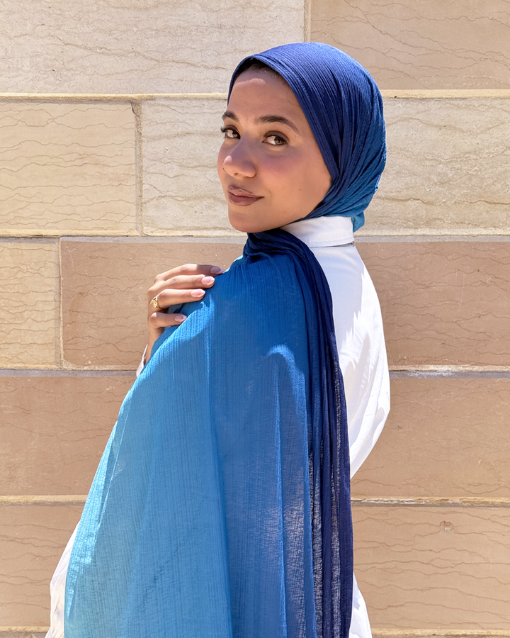 Kuwaiti Degrade Aqua Blue