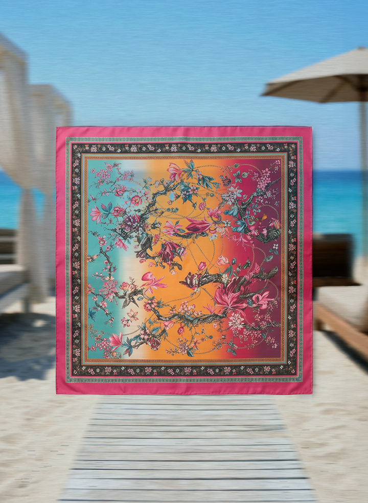 Sunset bloom cover-up