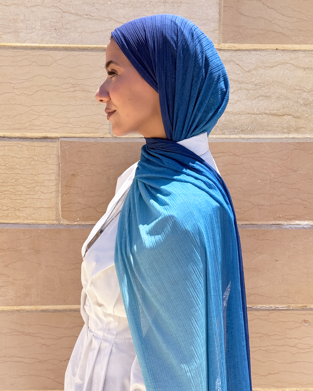 Kuwaiti Degrade Aqua Blue