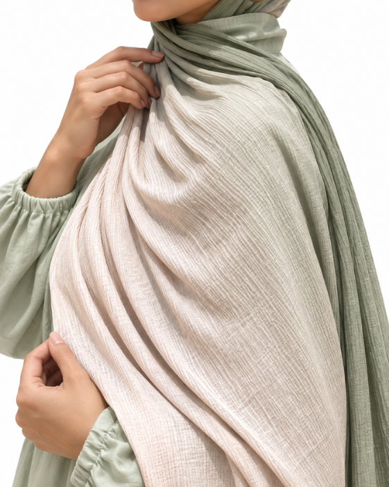 Kuwaiti Degrade Mint Beige