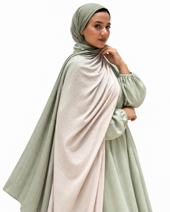 Kuwaiti Degrade Mint Beige