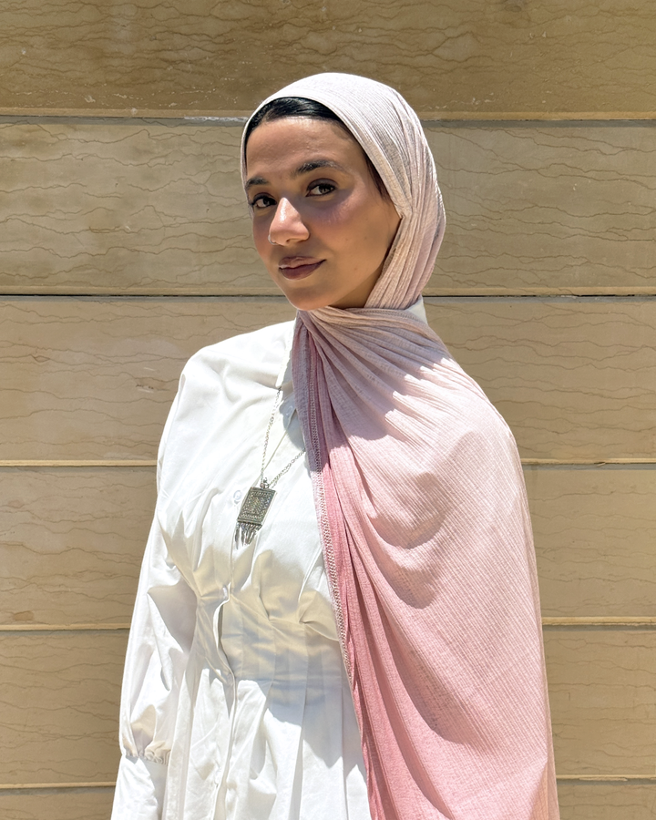 Kuwaiti Degrade Blush Pink
