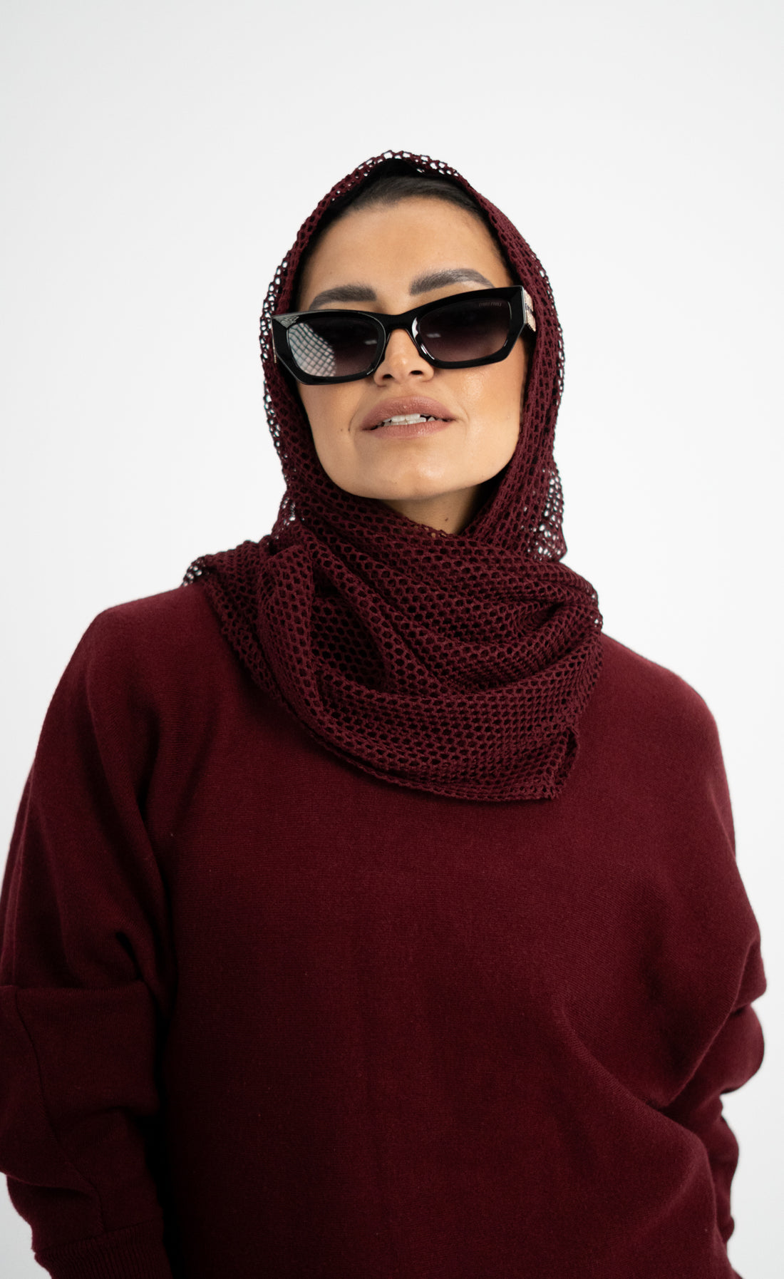 Mini Shabak Burgandy