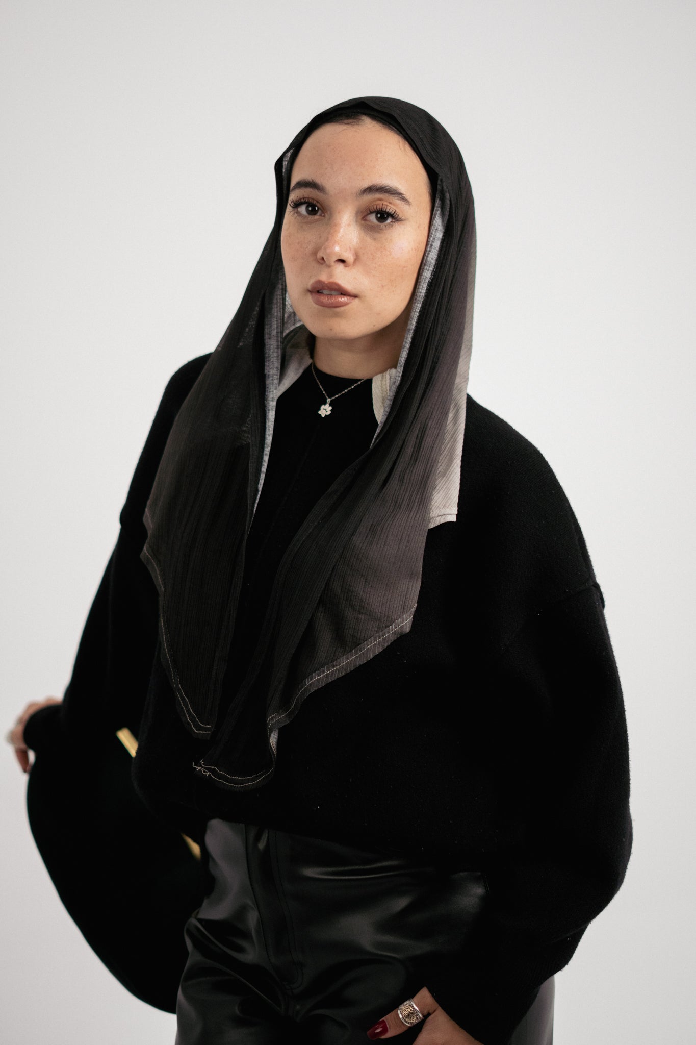 Mini Kuwaiti Degrade Black