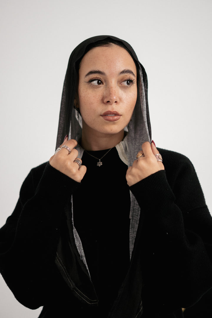 Mini Kuwaiti Degrade Black