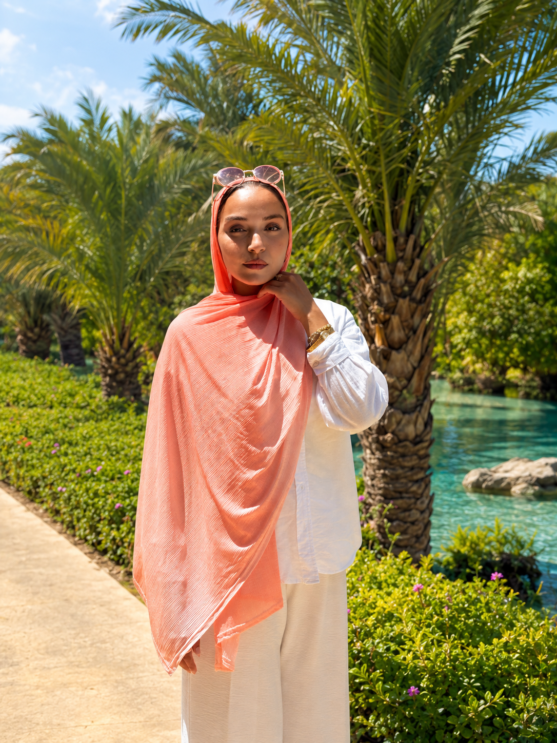 Peach Glow Kuwaiti Degrade